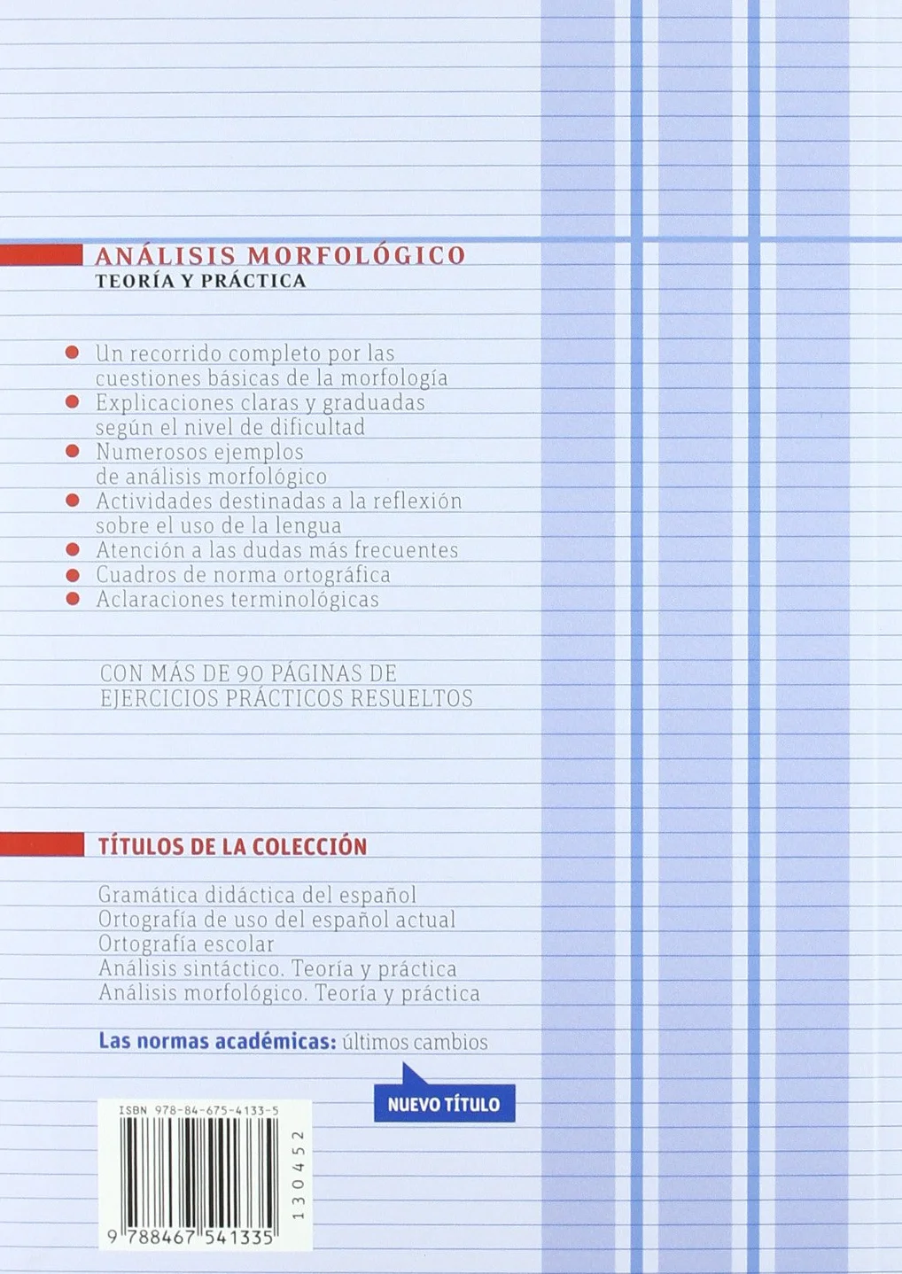 ANALISIS MORFOLOGICO.: TEORIA Y PRACTICA