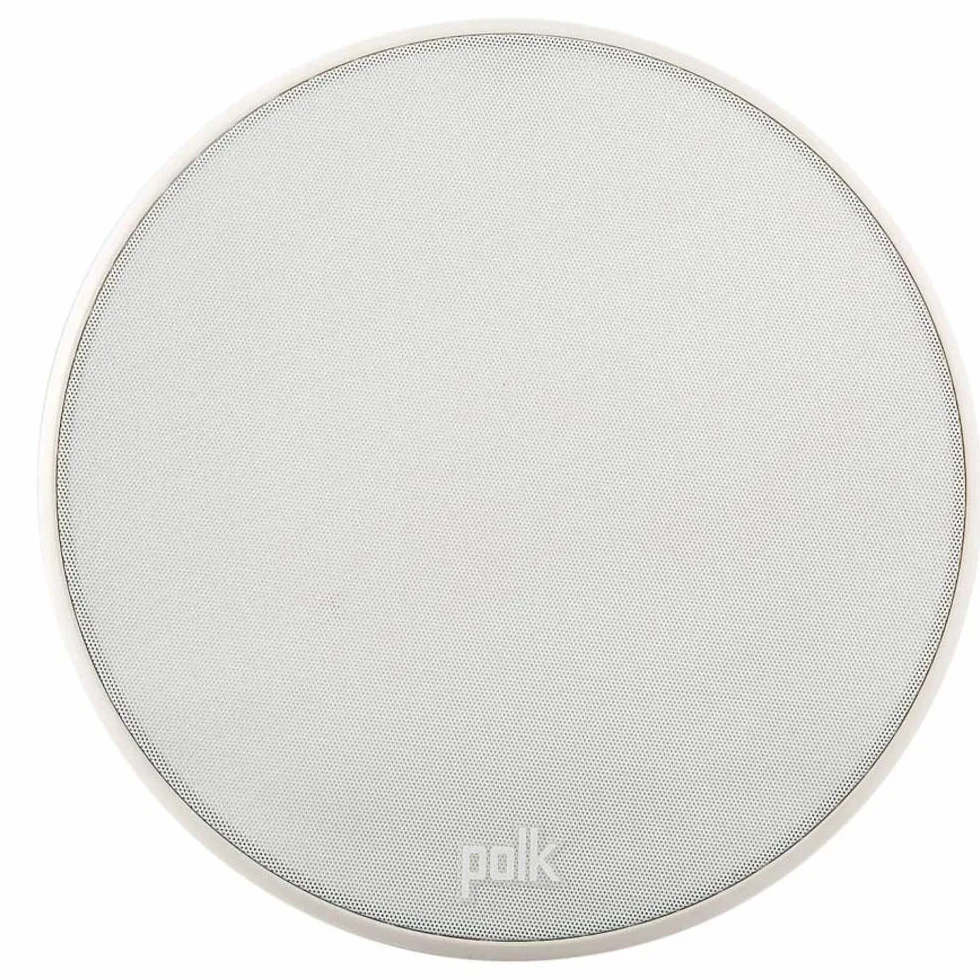Polk Audio V 60 Slim wysokowydajny głośnik sufitowy do zabudowy, biały