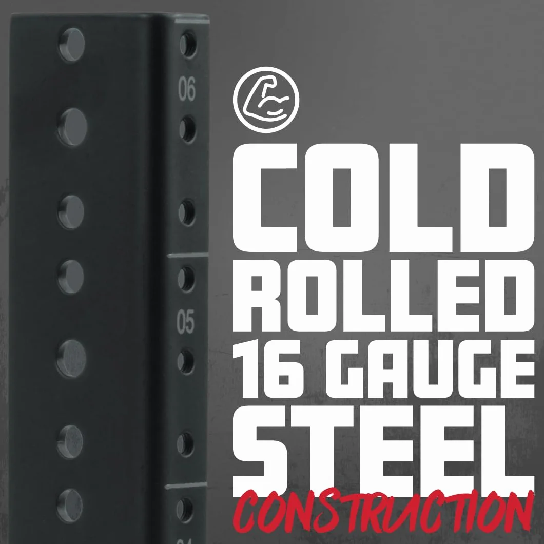 Gator rackworks Heavy Duty Stahl Rack Rail Set 6U