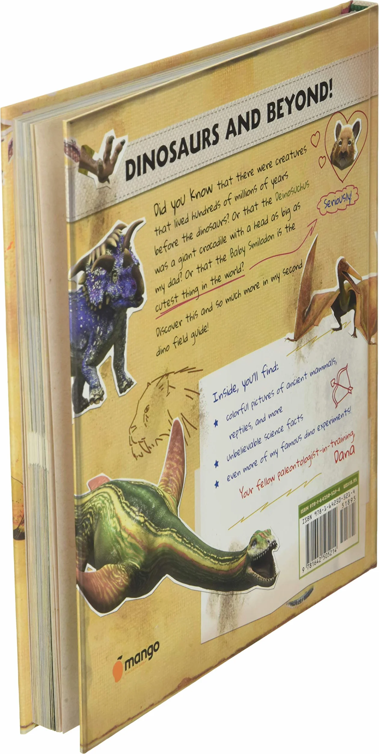 Dino Dana: Dino Field Guide: Pterosaurs and Other Prehistoric Creatures! (Dinosaurs for Kids, Science Book for Kids, Fossils, Prehistoric): 2