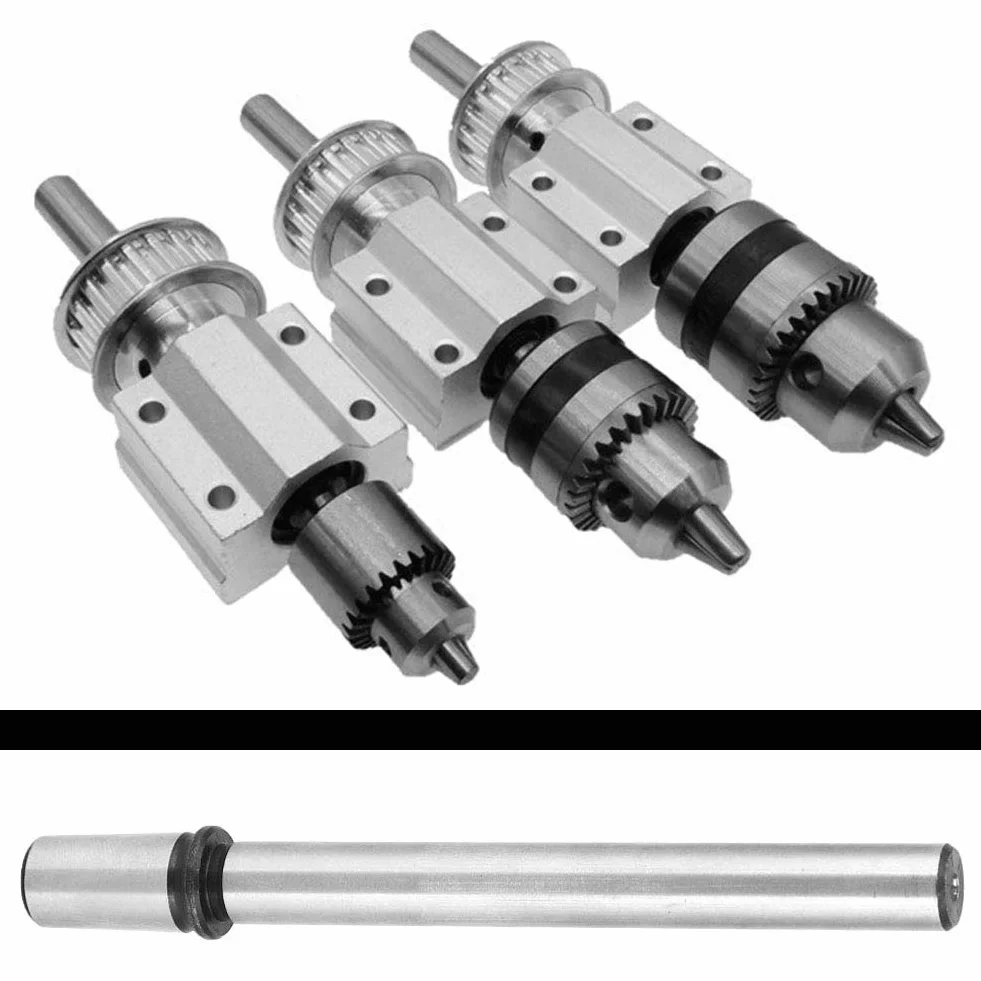 Uchwyt Wiertarski Arbor, B10 B12 B16 ze Stali Węglowej Stożek Morse'a Uchwyt Wiertarski Arbor Adapter,(B12), Uchwyty wiertarskie/klucze uchwytów