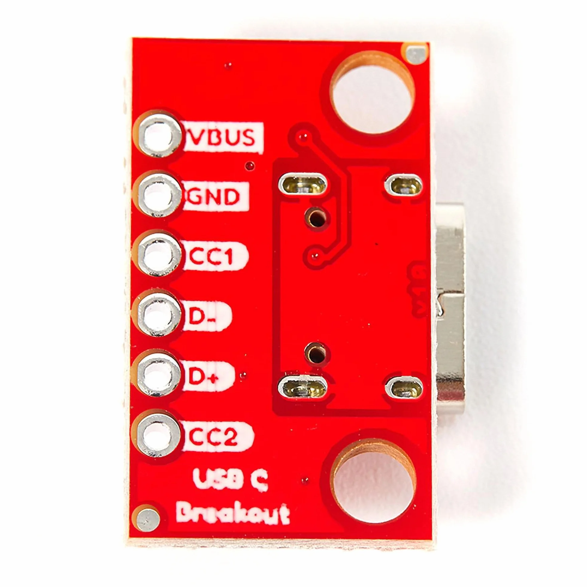 5 sztuk gniazda USB 3.1 typu C Breakout Board DIY, 6 pinów 2,54 mm USB-C BreakoutBoards DIY Breakout Board z płytką konwerterową PCB