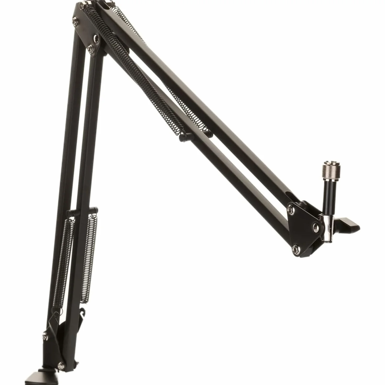 Stojak na mikrofon Dockin® do MP2000 i MP1000, regulowane ramię mikrofonu 3/8 cala do 5/8 cala adapter (84 cm) z klipsem mikrofonowym i zaciskiem stołu, obrotowe ramię do zawieszenia mikrofonu