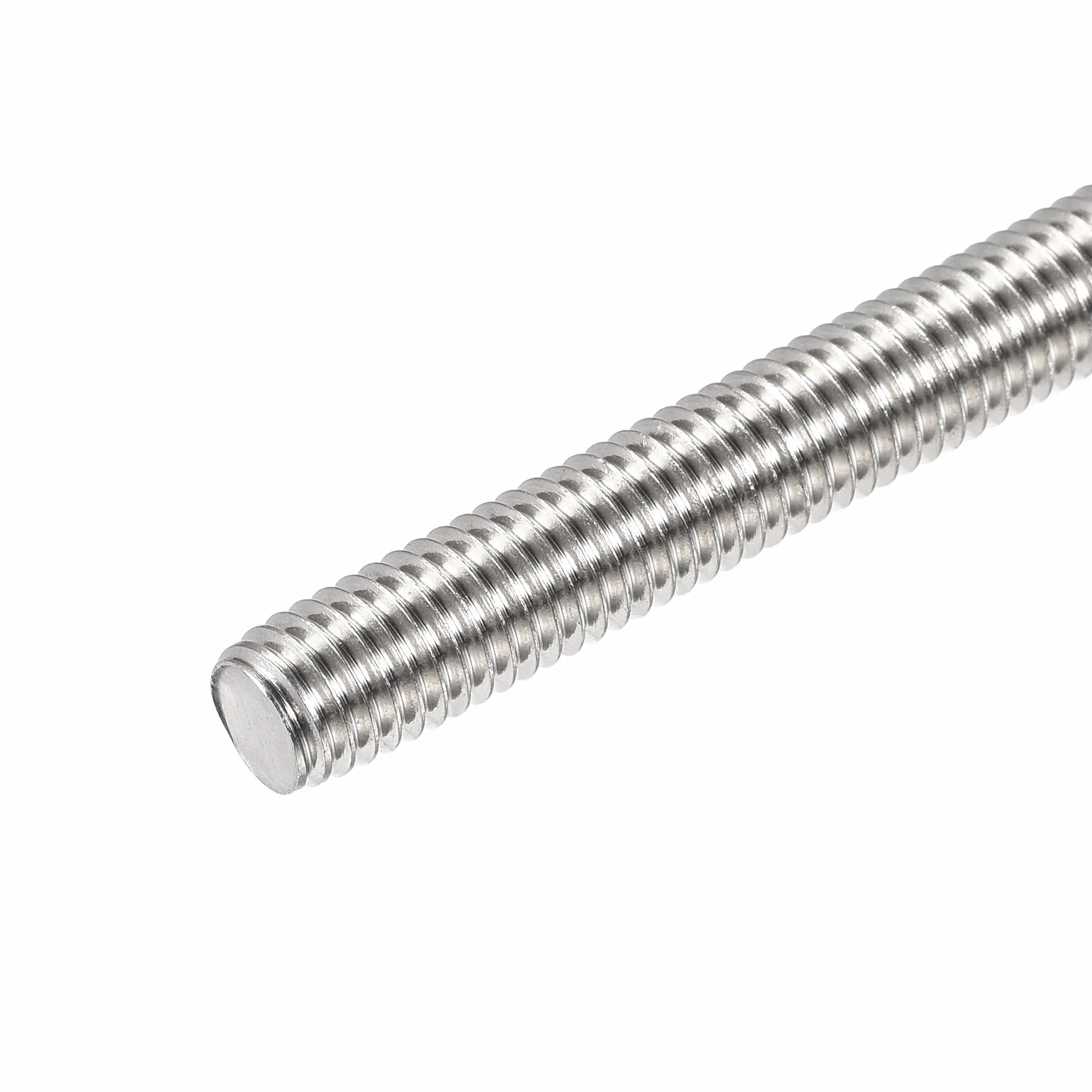 sourcing map 4 sztuki pełen pręt gwintowany M4 x 150 mm 304 stal szlachetna gwint prawy
