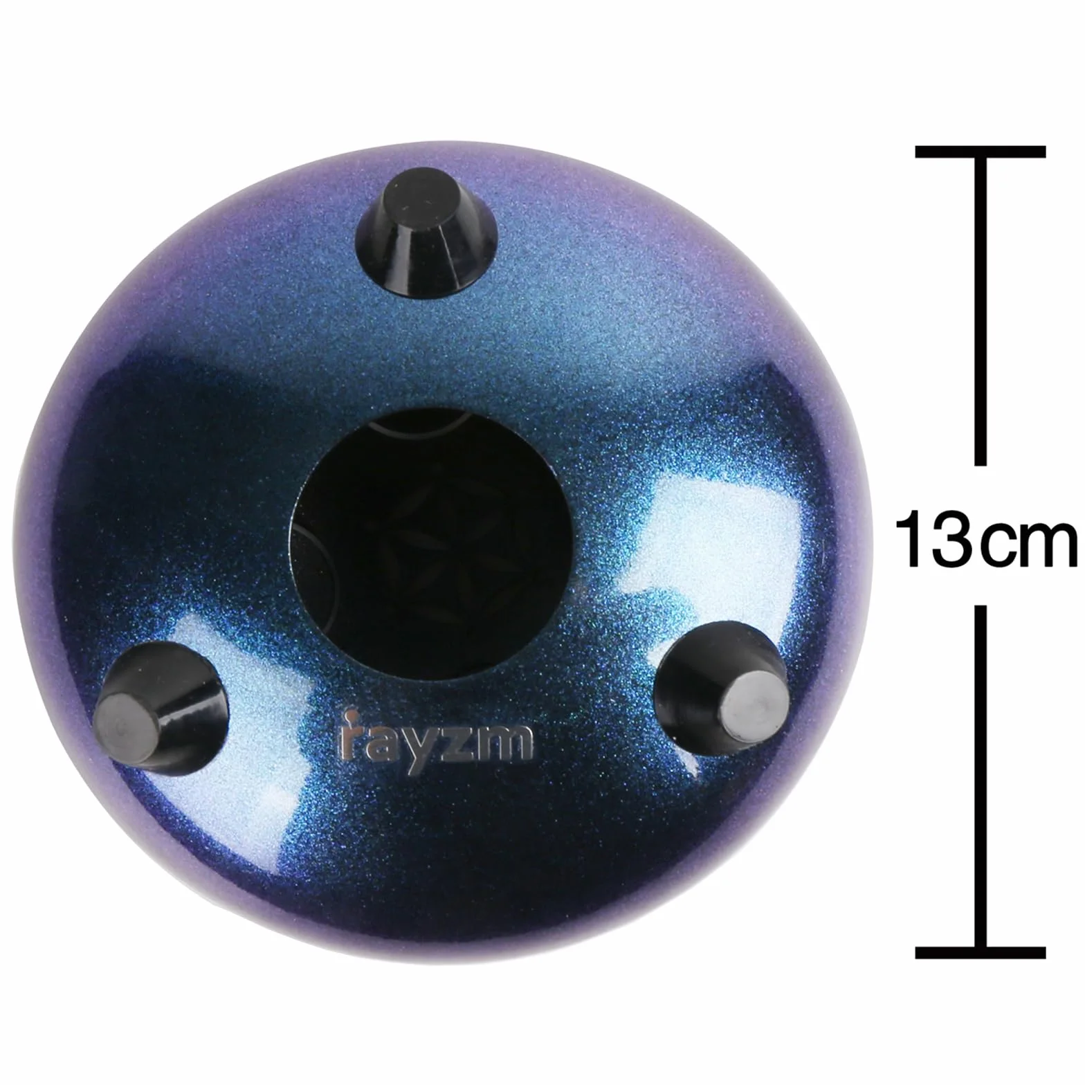 Rayzm Bęben językowy ze stali tytanowej 5 cali 8 nut Handpan Tank Drum Kit przenośny instrument perkusyjny tonacja C