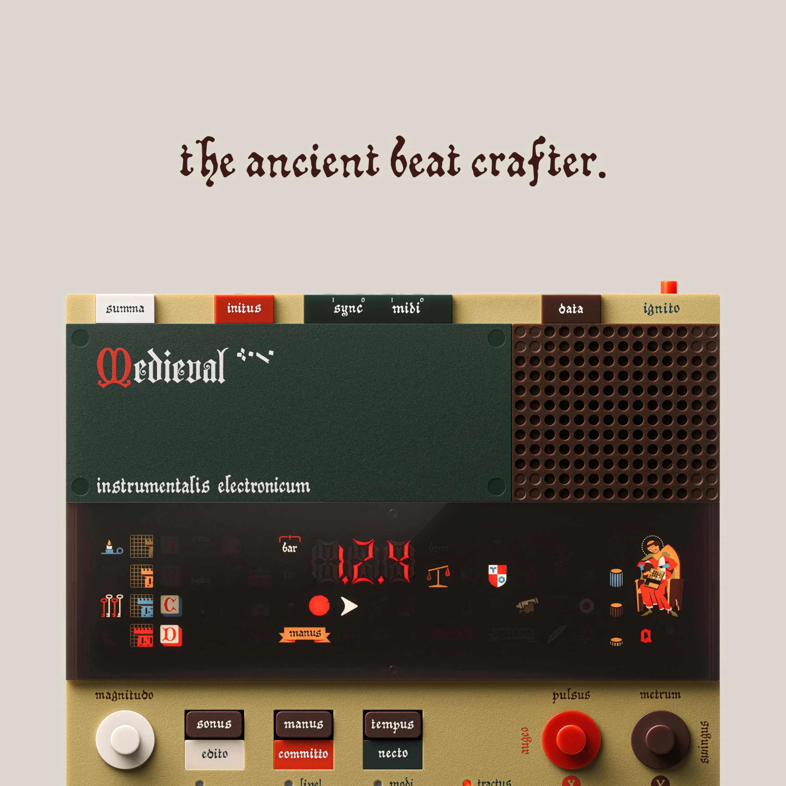 Teenage Engineering EP-1320 Medieval - Sampler