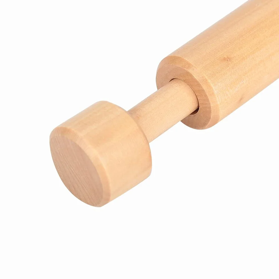 RiToEasysports Drewniany Fipple Piccolo, Edukacyjny Drewniany Flet Instrument Zabawka Dla Dzieci