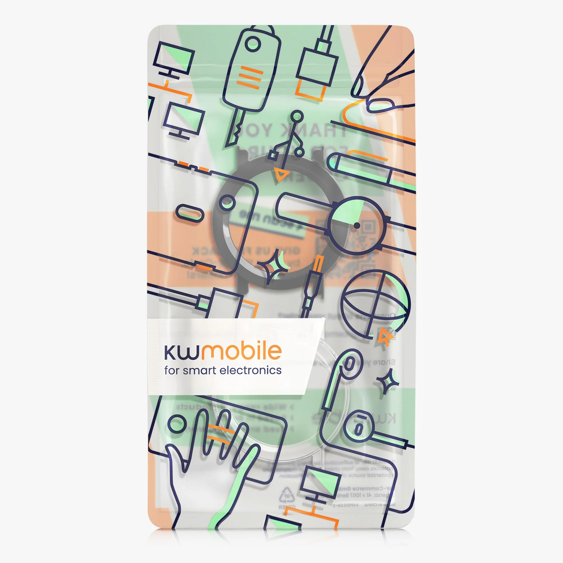 kwmobile Etui kompatybilne z CMF Watch 3 Pro Case - 2X Osłona ekranu ze szkła hartowanego do trackera fitness - przezroczysta-czarna