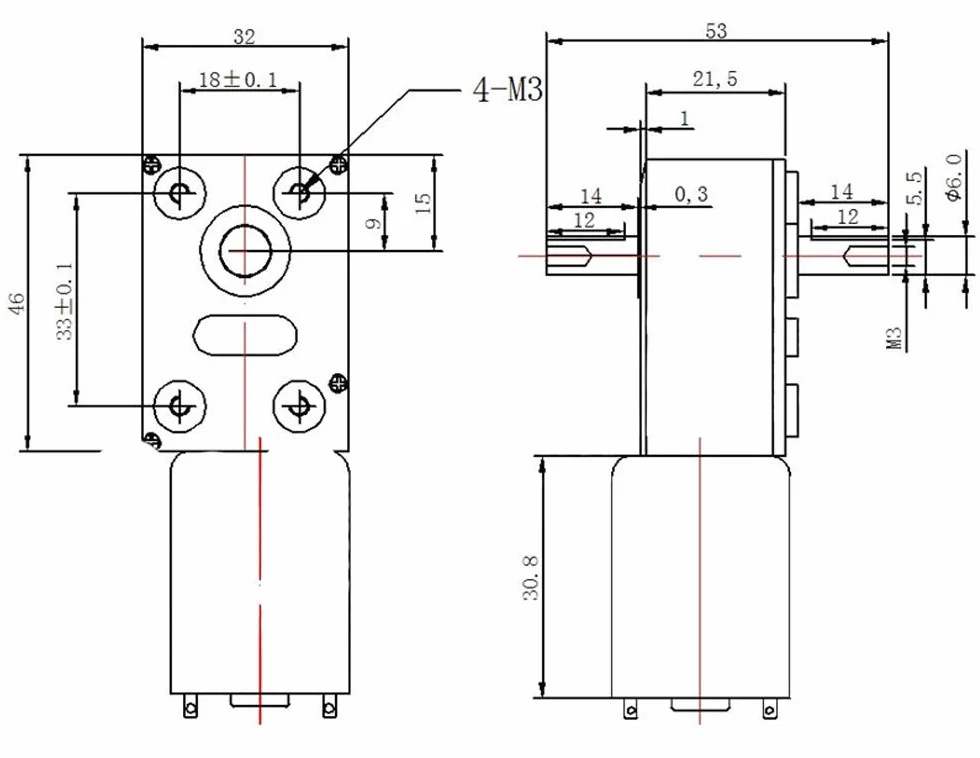 DollaTek JGY-370 DC 24 V 150 RPM podwójny wa?ek przek?adnia ?limakowa silnik samozaciskowy przek?adnia redukcyjna
