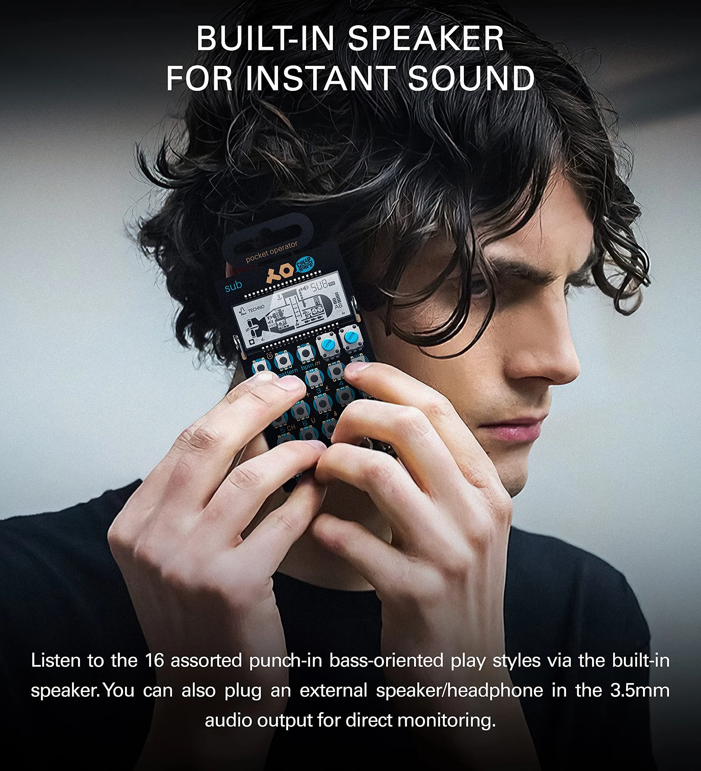 Teenage Engineering Pocket Operator PO-14 Sub Bass Syntezator