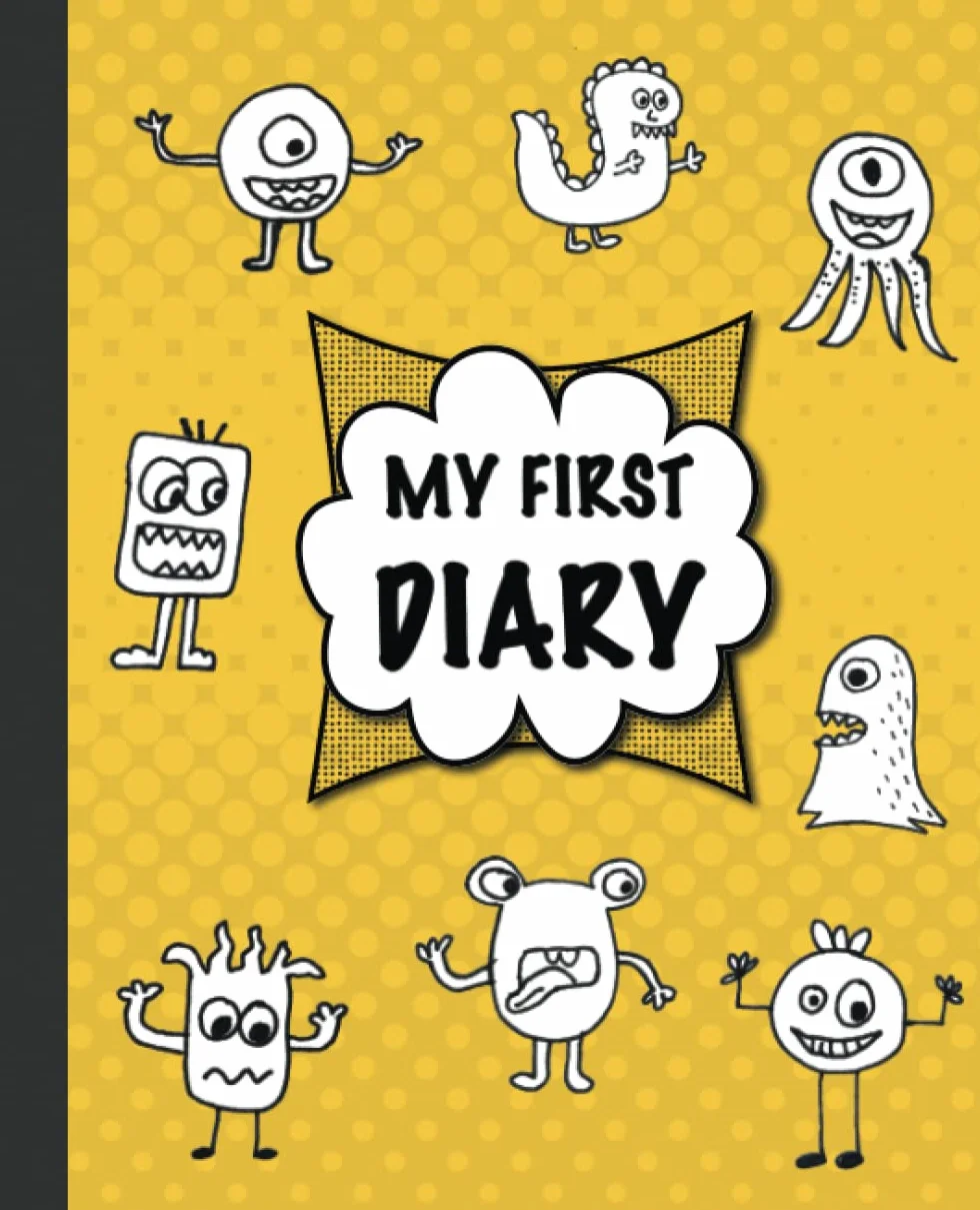 My first diary: a great introduction to keeping a diary and journaling, diary for kids 6-8 year old