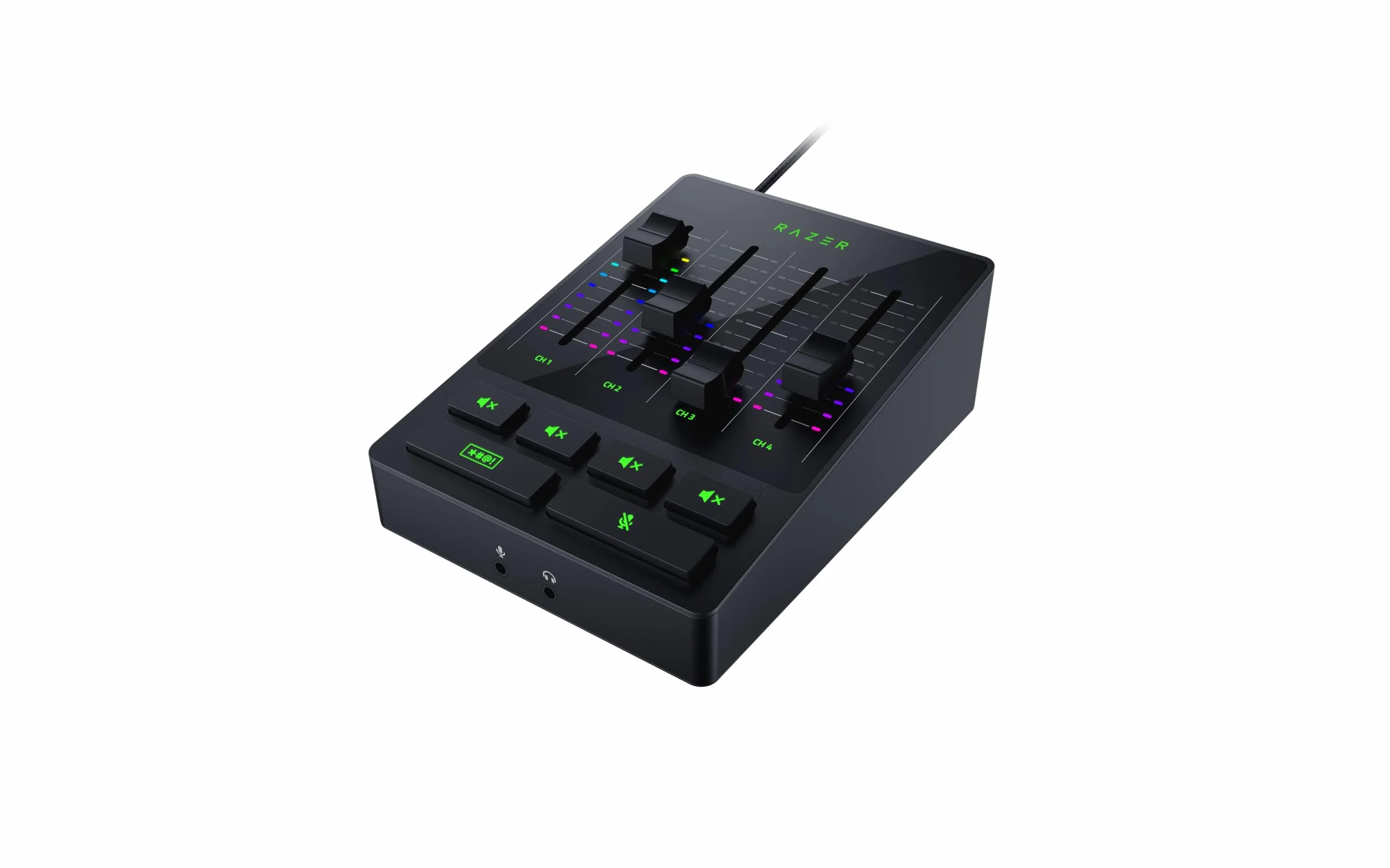 Razer Audio Mixer 4-kanałowy analogowy mikser audio z XLR czarny