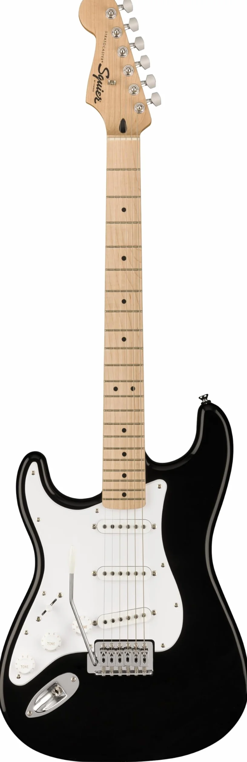 Squier Sonic Stratocaster MN Left-Hand (Black) - Gitara elektryczna