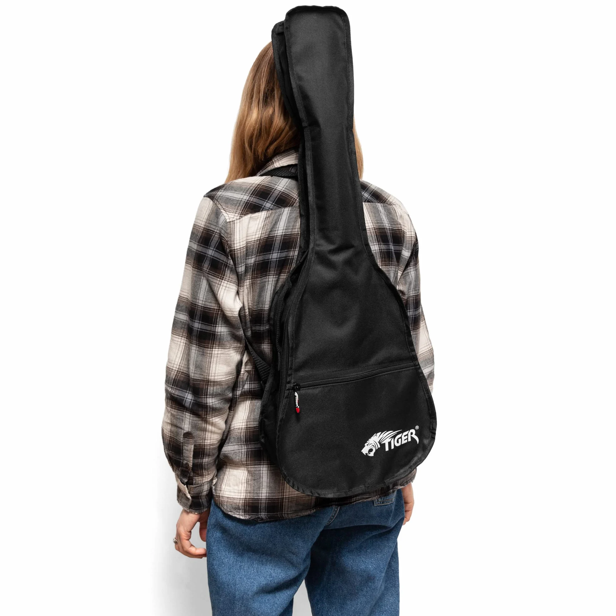 Torba na gitarę klasyczną, czarna, Tiger GGB7-JCL - 1/4