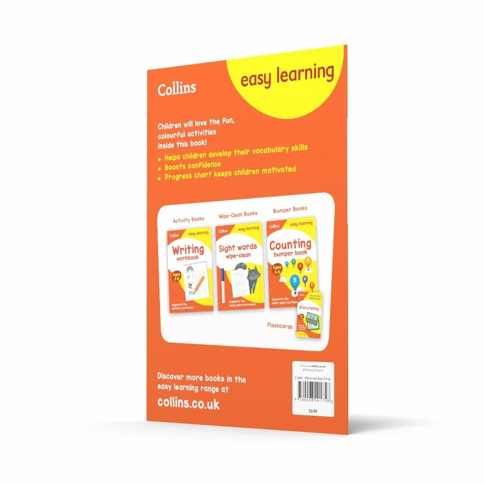 Vocabulary Activity Book Ages 3-5