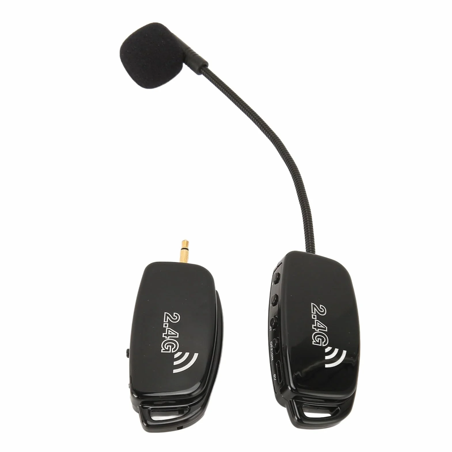 Mikrofon do Instrumentów Bezprzewodowych, Bezprzewodowy Mikrofon Erhu 2,4G, Redukcja Szumów, Mikrofon do Skrzypiec, Przeciwzakłóceniowy, Przetwornik do Instrumentów, Gitara