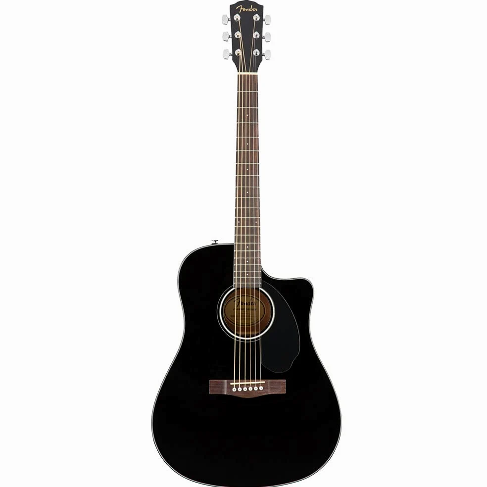 Fender gitara & Rockjam Stojak na Gitarę, Czarny, 48 x 348 x 279 mm