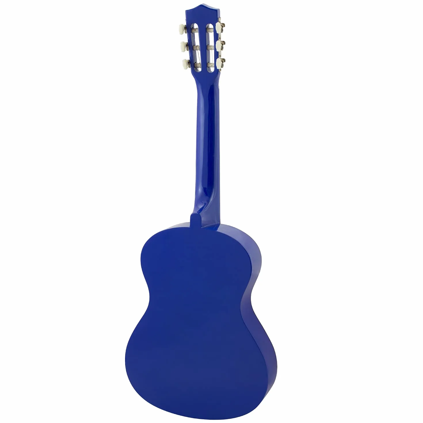 TIGER CLG4-LH-BL dla leworęcznych rozmiar 3/4 dla dzieci klasyczny zestaw gitarowy - pakiet gitarowy z torbą, zapasowymi strunami, paskiem i kostką, idealny dla dzieci w wieku 9-11 lat - niebieski