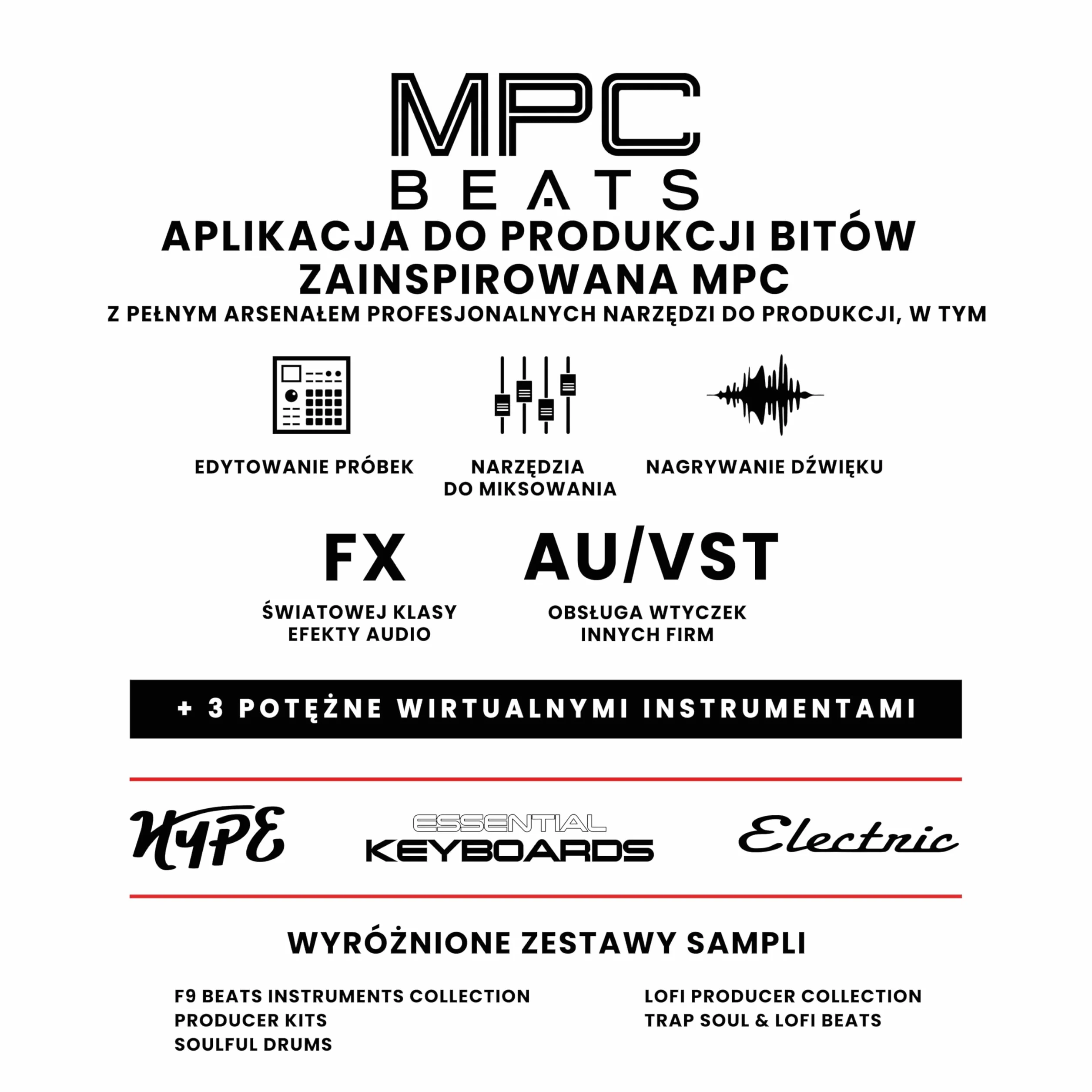 Akai Professional MPK Mini MK3 25-klawiszowa klawiatura sterująca USB MIDI z 8 podświetlanymi padami, 8 pokrętłami, programem do produkcji muzyki, pakiet Native Instruments (integracja NKS), Czarna