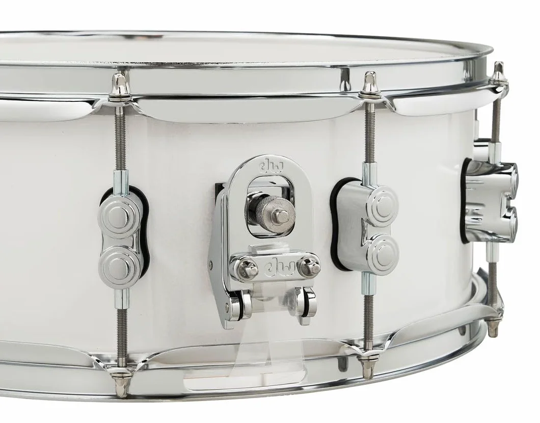 Pacific Drums Concept Werbel Klo, 14" x 5.5", Pearlescent White Lacquer