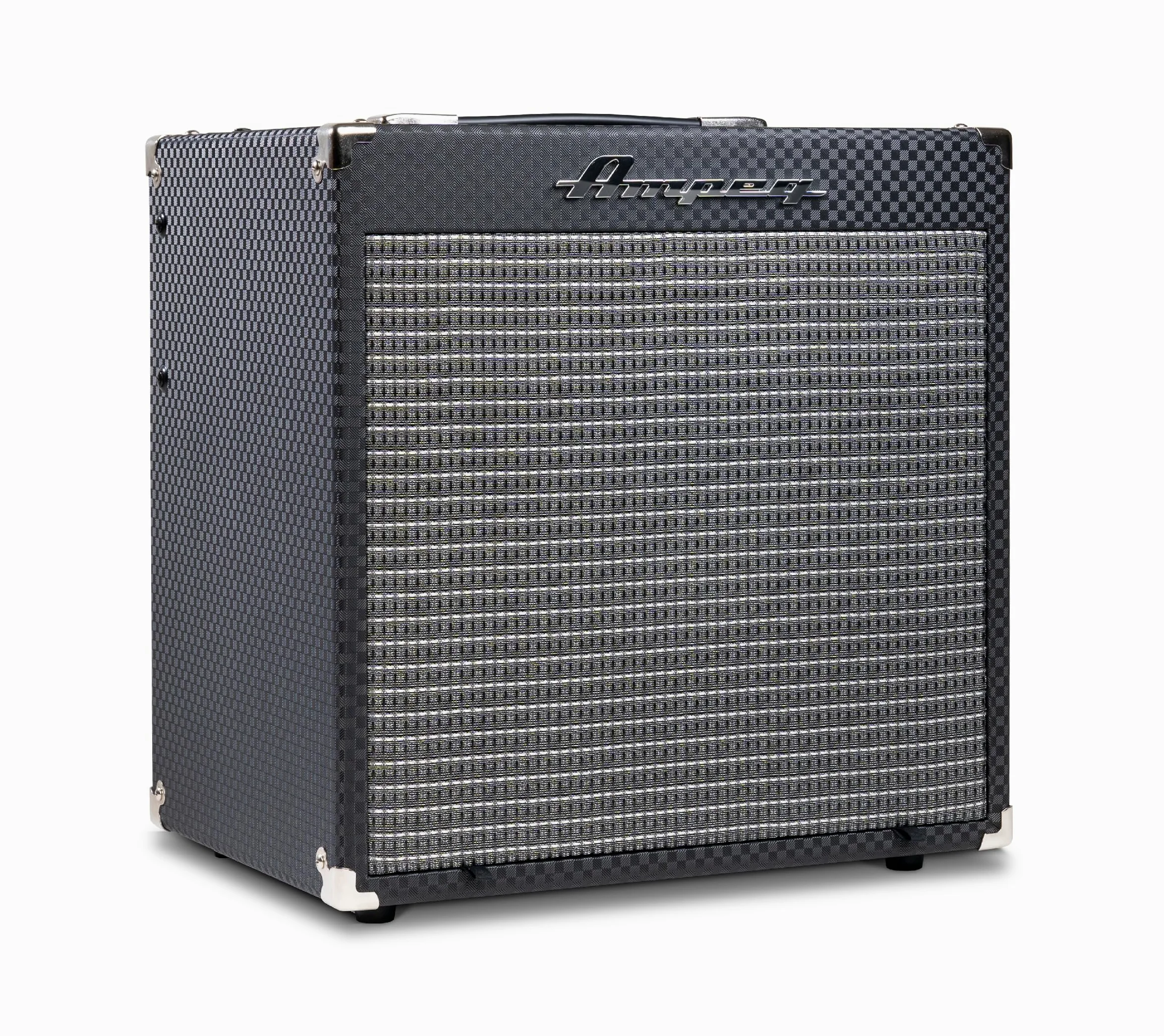 AMPEG RB-108 Wzmacniacz Combo do Gitary Basowej – 30W do Ćwiczeń z Preampem AMPEG Legacy, Overdrive SGT, EQ 3-Pasmowym, Wejściem AUX, Wyjściem Słuchawkowym i Głośnikiem 1x8" – Czarny