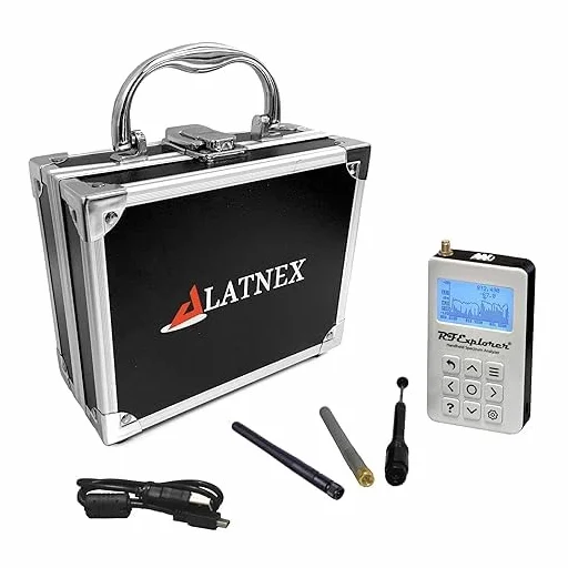 RF Explorer 6G WB Plus – smukły z aluminiową obudową [Nowe kombo 6G] oprogramowanie RF Explorer Pro do analizatora RF i Wi-Fi w systemach Windows i Mac