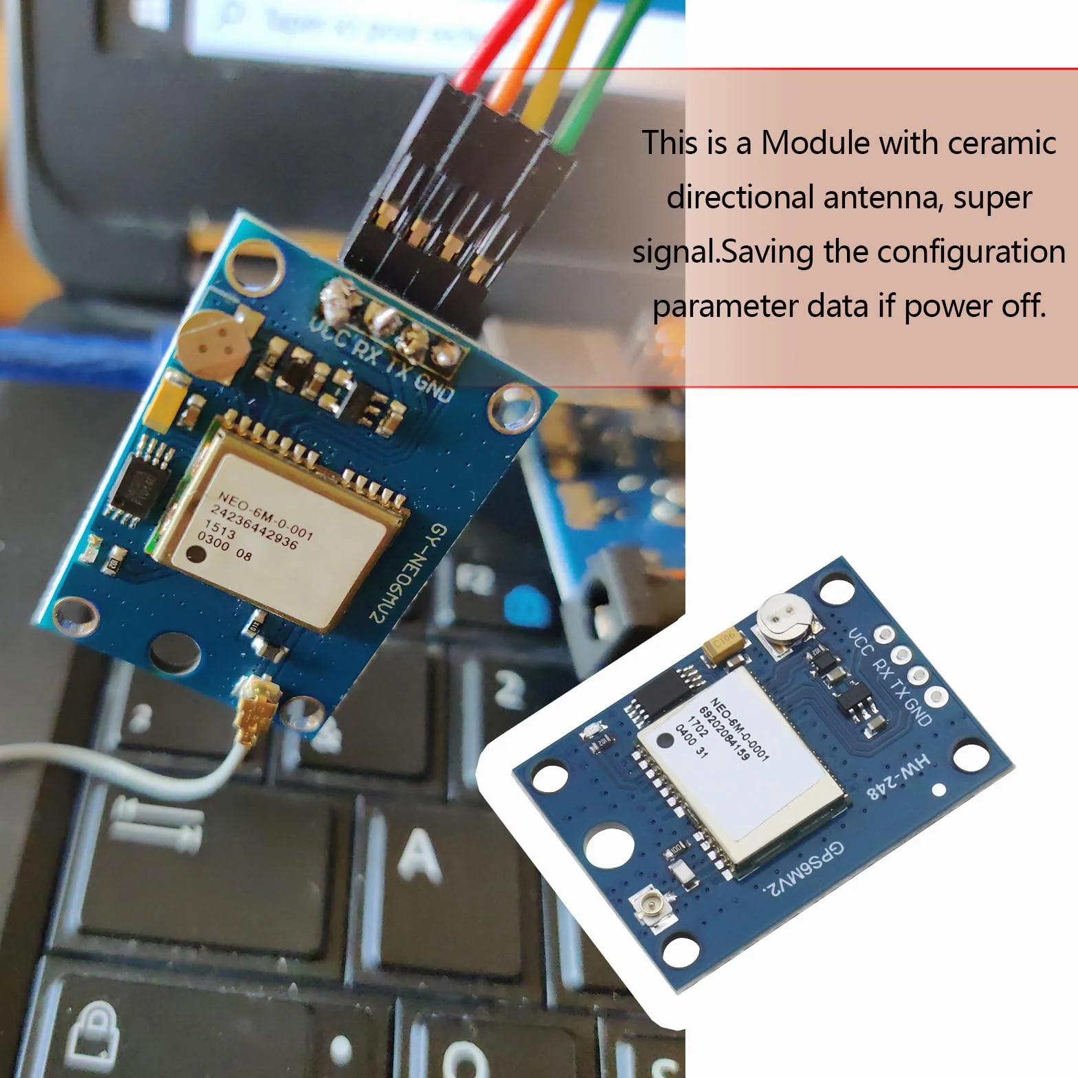 1 zestaw GY-NEO6MV2 kontroler lotu NEO6MV2 moduł GPS o wysokiej czułości APM 2.5 ceramiczna duża antena kierunkowa zasilacz 3V-5V