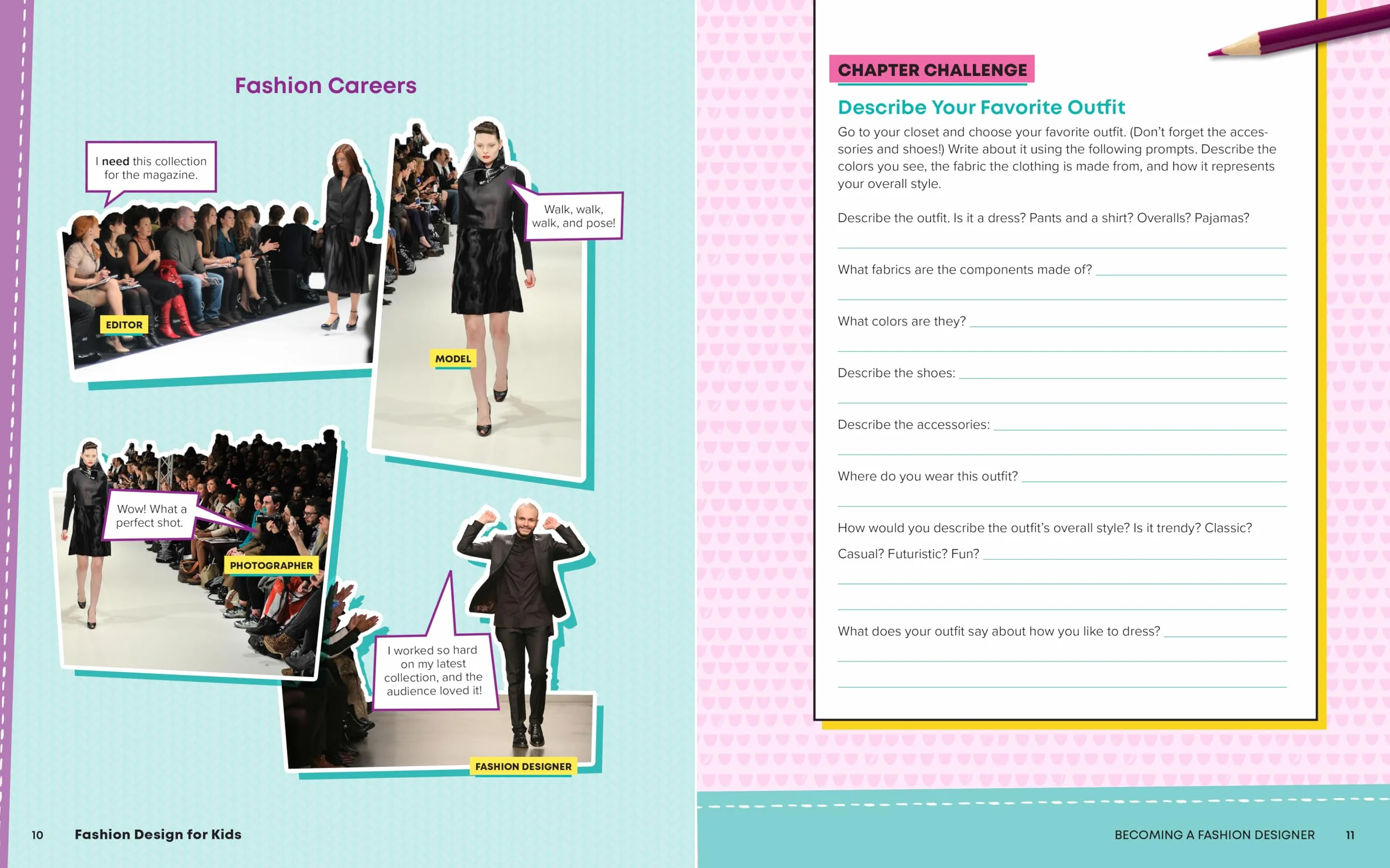 Fashion Design for Kids: Skill-Building Activities for Future Fashion Designers