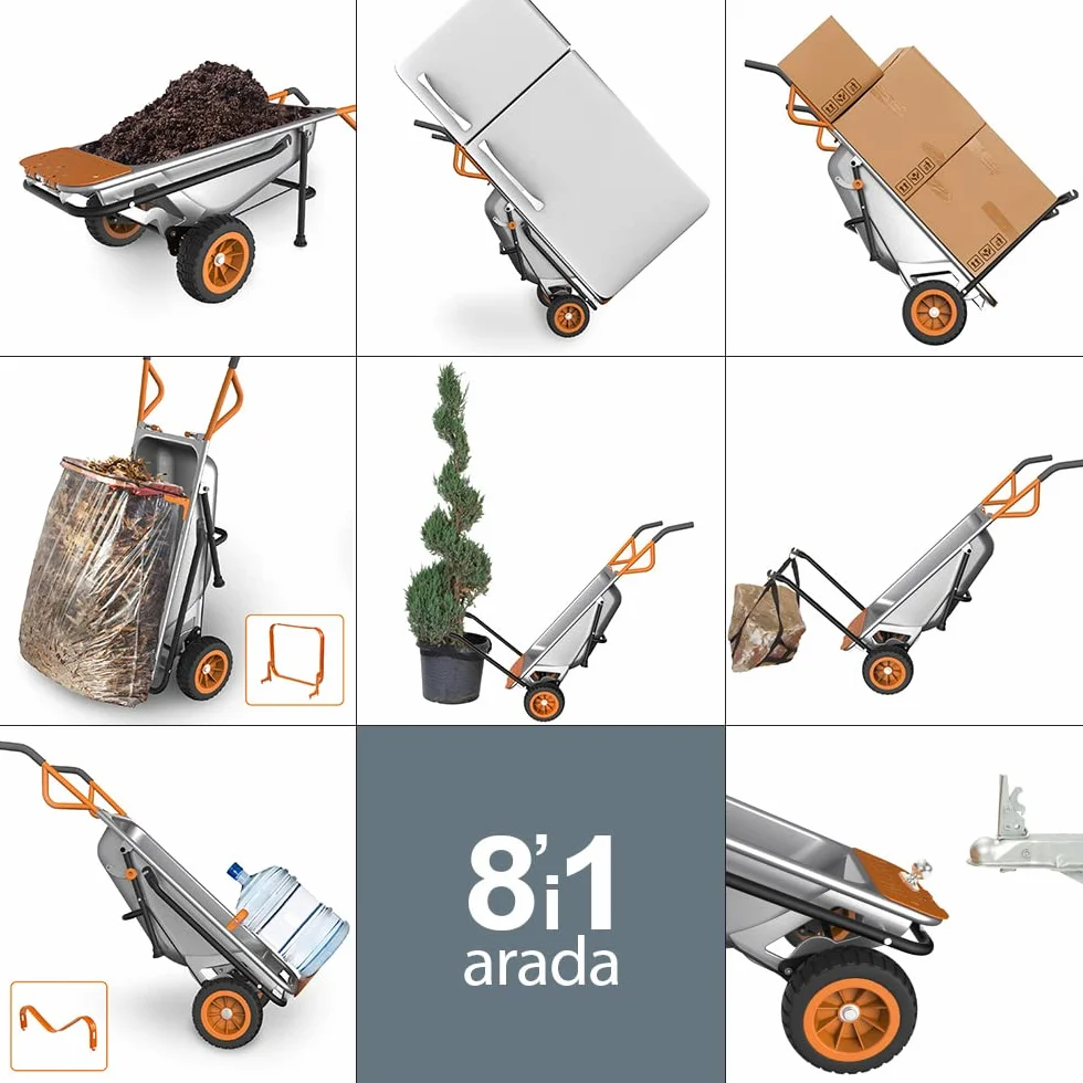WORX Aerocart Wg050 Wielofunkcyjny Worek do Wózka Transportowego, 1 Szt