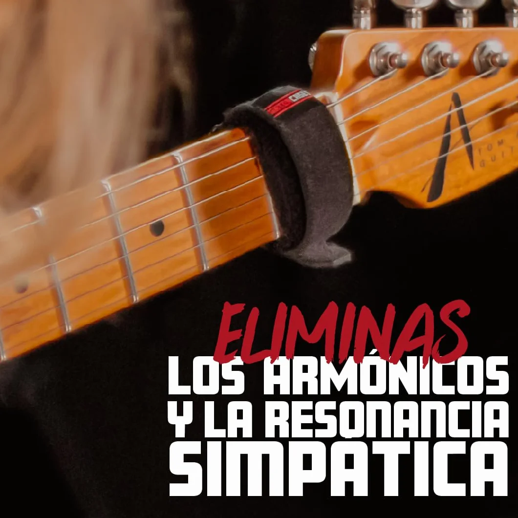 Gator Obudowy tłumik progów gitarowych i tłumik strun średni (GTR-FRETMUTEMD-1BK)
