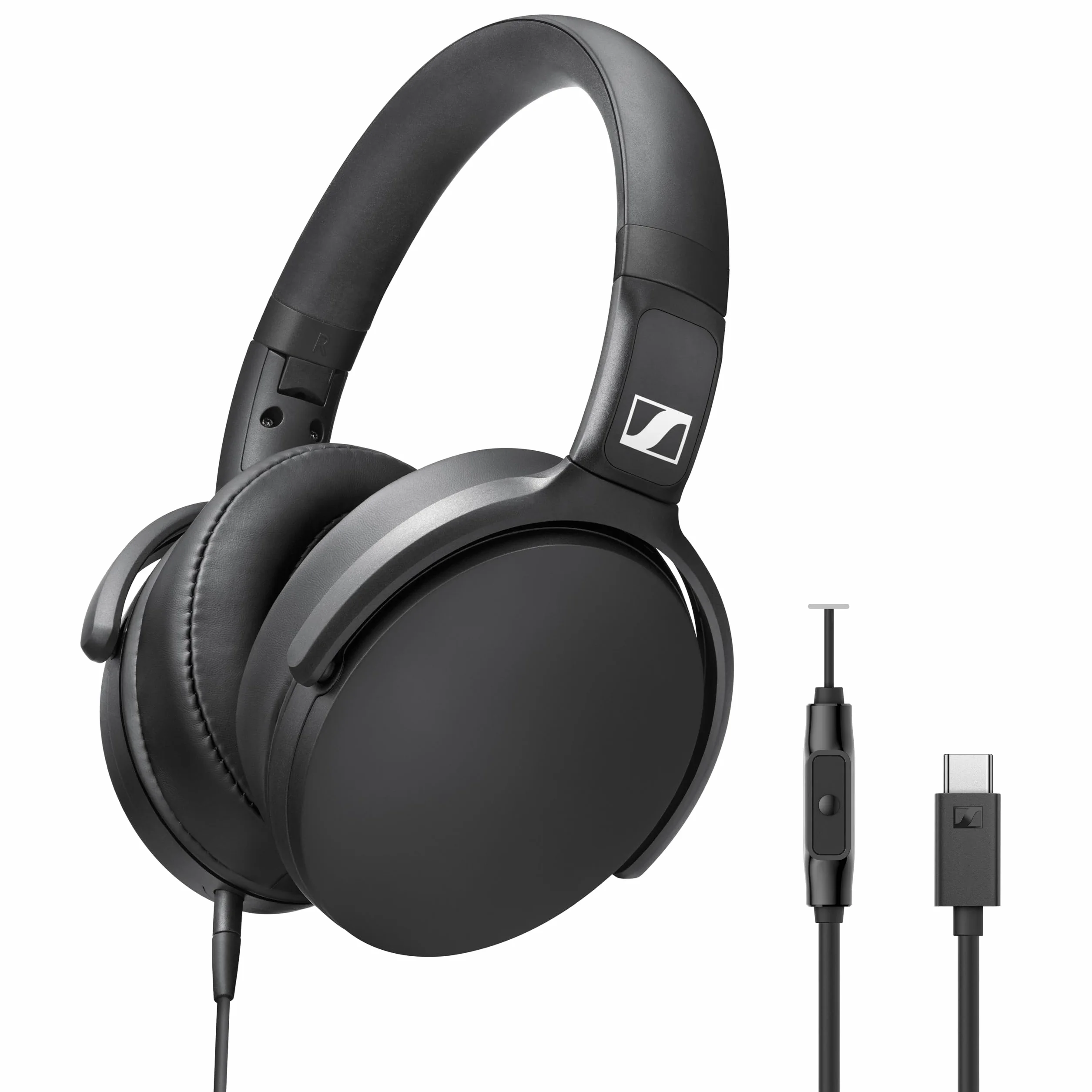 Sennheiser HD 400U słuchawki nauszne z pilotem Smart Remote – czarne