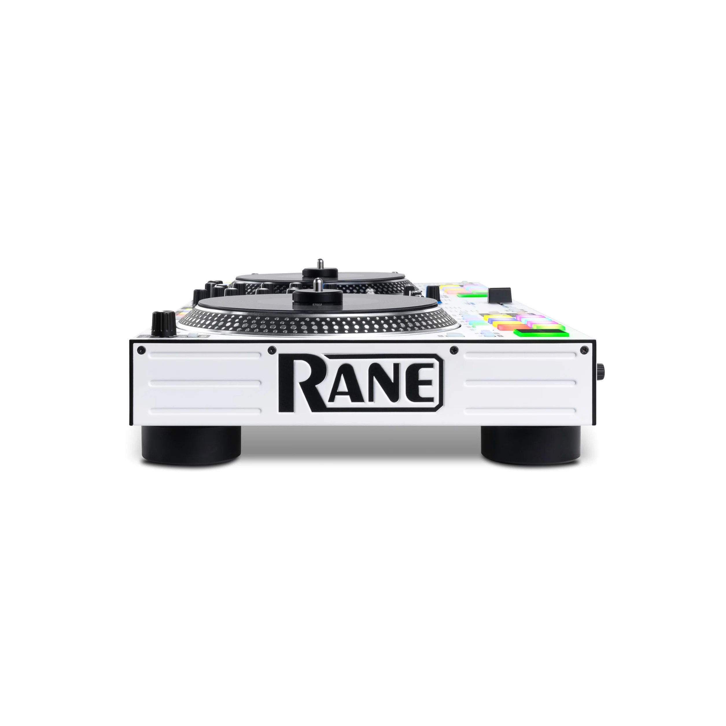 RANE ONE MKII – kontroler Serato DJ z napędem z 2 deckami, wewnętrznymi efektami, zaawansowaną kontrolą stemów dla scratchujących DJ-ów, do klubów i na imprezy