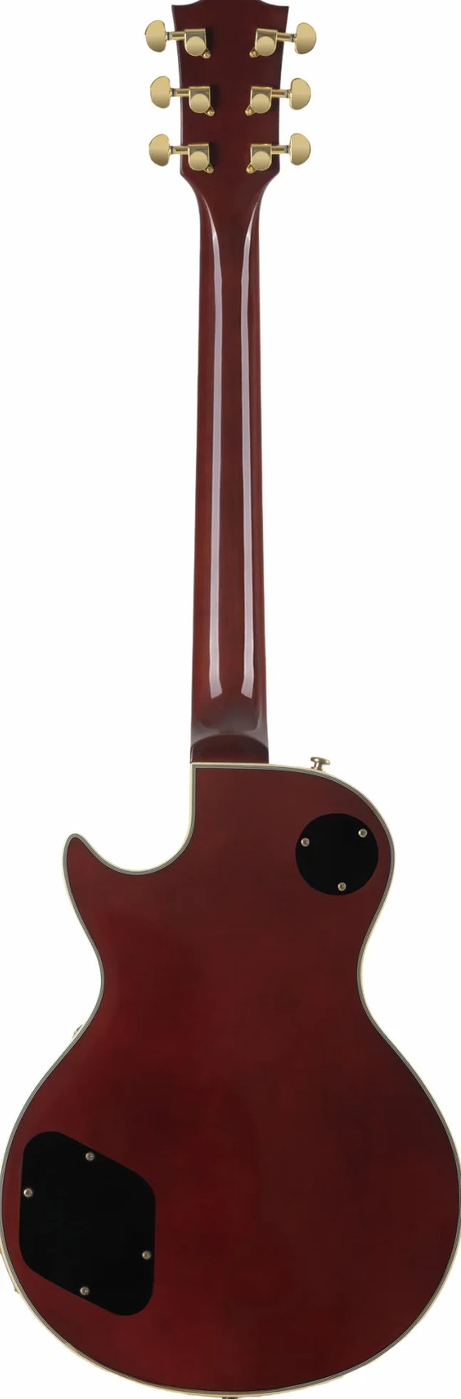 Rocktile Pro L-200OHB gitara elektryczna - korpus: mahoń - 2 przetworniki Humbucker - klejona szyjka z klonu - podstrunnica palisandrowa - mostek Tune-O-matic i stop Bar Tailpiece - Orange Honey Burst