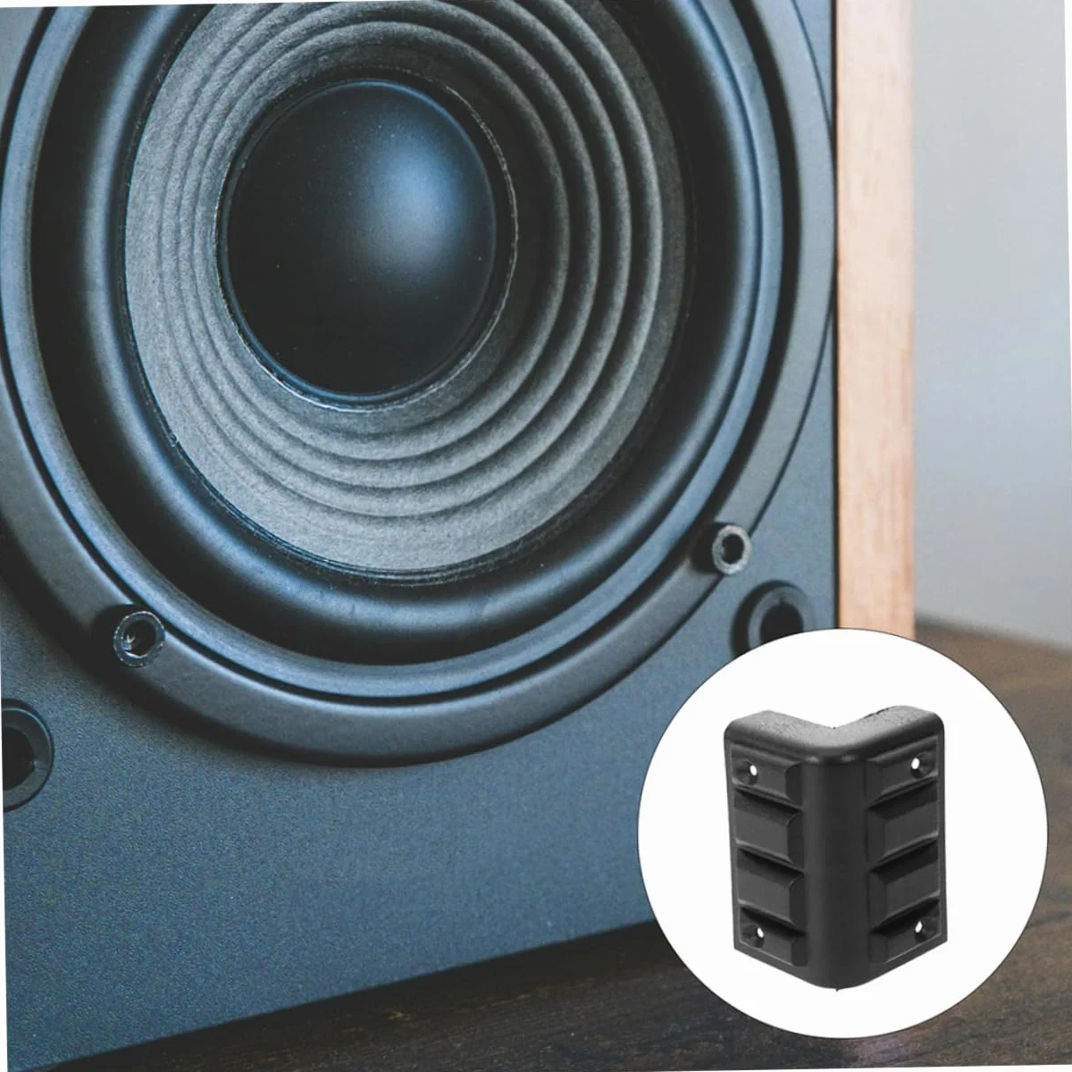 10kawałki Plastikowe Ochronniki Rogów Do Szafek Głośnikowych Antykolizyjne Osłony Krawędzi Do Sprzętu Audio Użytku Domowym Scenie