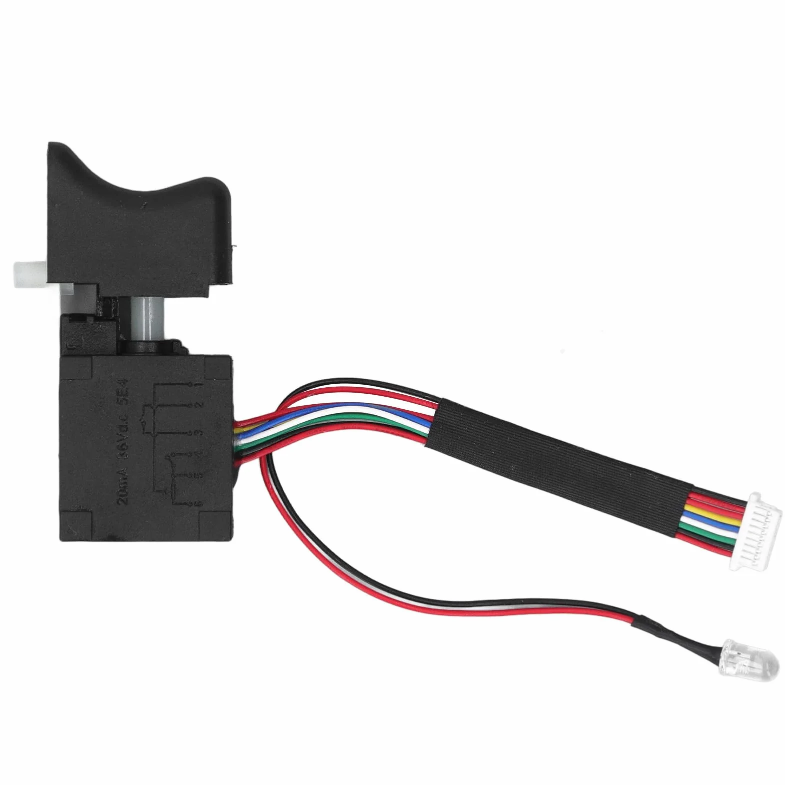 Bezszczotkowy Przełącznik do Wiertarki Elektrycznej z Kontrolą Prędkości - Wyzwalacz i Przycisk Zasilania dla Elektronarzędzi