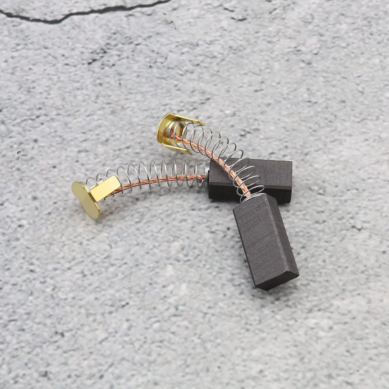Create idea 2 pary wymiennych szczotek węglowych kompatybilnych z wymiennymi szczotkami silnika Moretti 6 x 9 x 20 mm