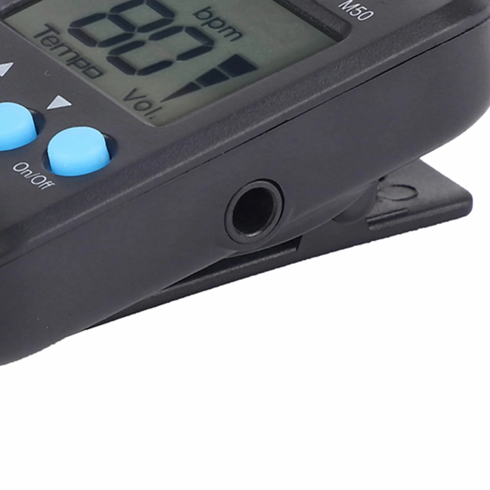 Alomejor Metronome mini przenośny wielofunkcyjny klips beat Tempo na gitarę fortepianową skrzypce bębna flet