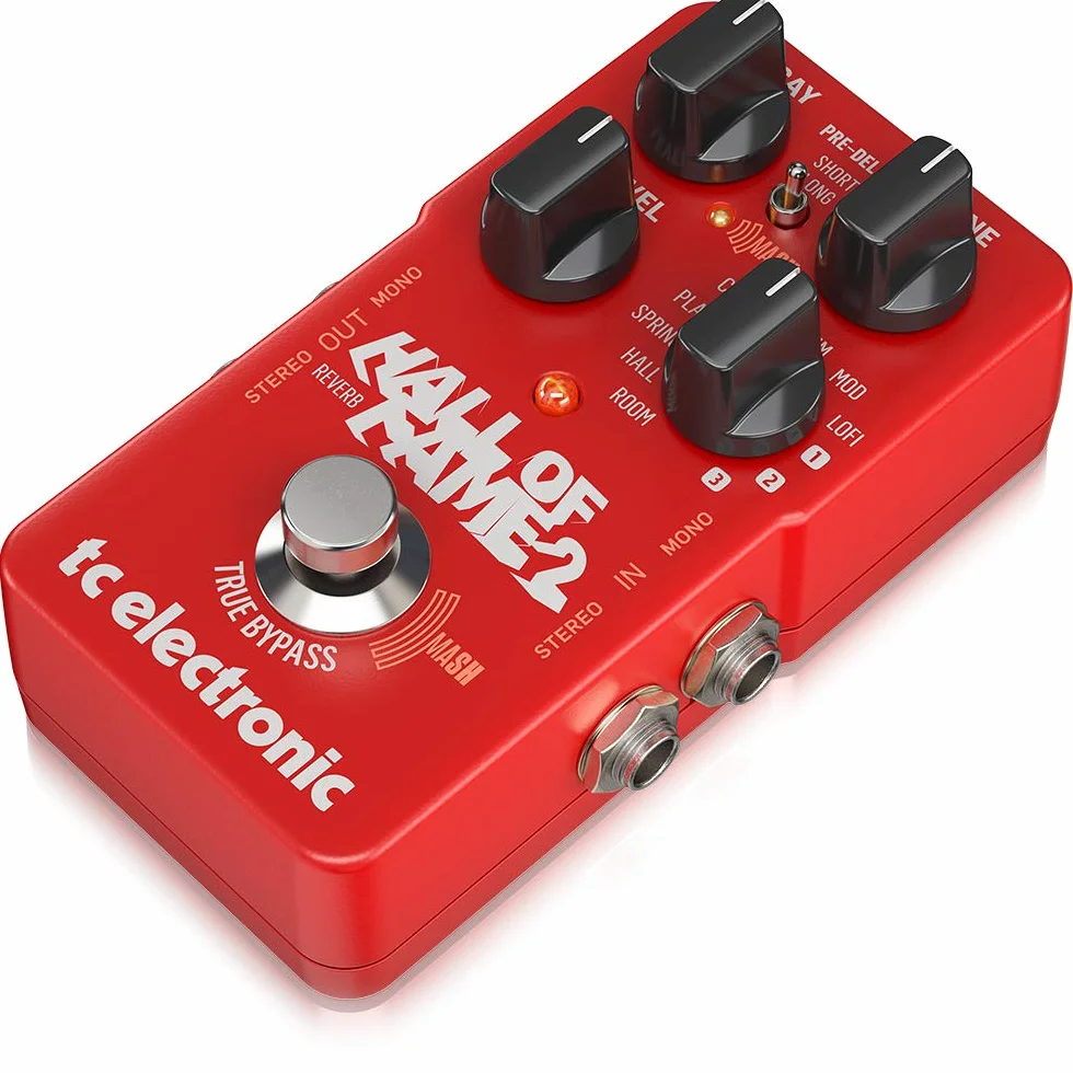 TC Electronic HALL OF FAME 2 REVERB Pedał pogłosu z MASH i Shimmer