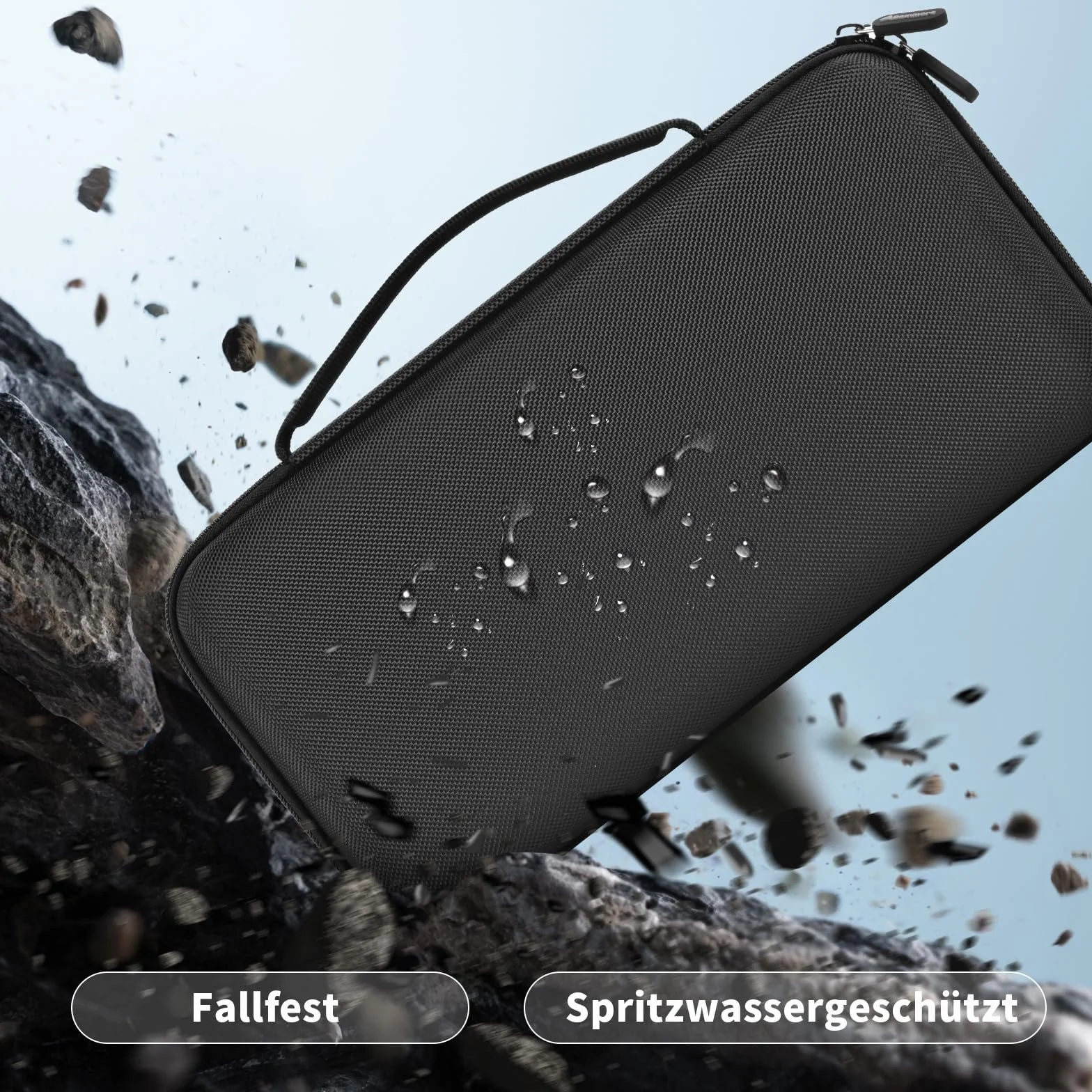 Etui kompatybilne z Apple 2024 Mac mini M4 / M4 Pro z chipem, organizer Hard Electronics pasuje do klawiatury, Magic Mouse, ładowarki i akcesoriów (tylko pudełko) - czarne