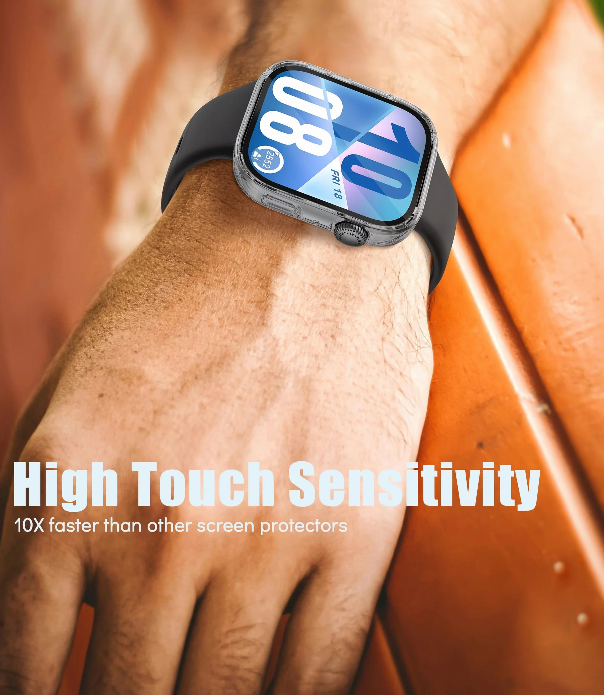 2 sztuki etui do Huawei Watch Fit 4 etui ochronne z ochroną wyświetlacza, twardy PC 360°, ochrona przed zadrapaniami, kurzem, ultracienkie etui ochronne do Huawei Watch Fit 4