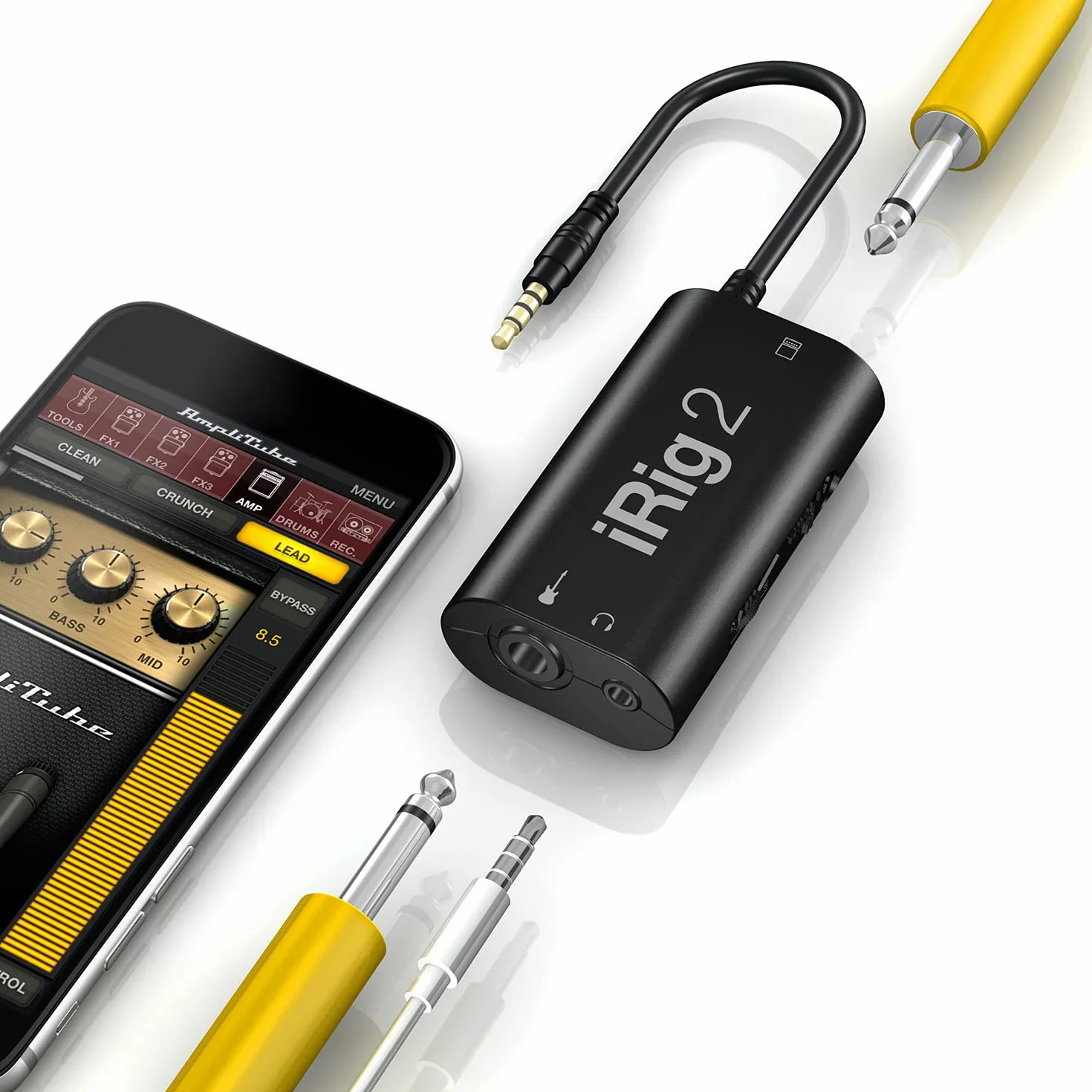 Ik Multimedia Interfejs Gitarowy Analogowy, Czarny, S