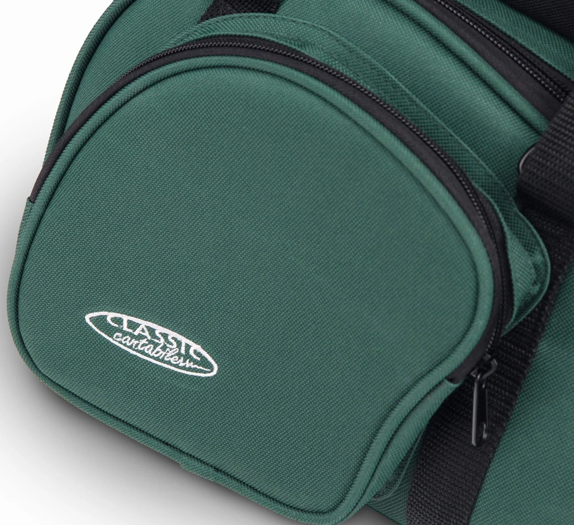Classic Cantabile JHB-1 torba na róg myśliwski / rogu myśliwskiego (Softbag/Case z kieszenią zewnętrzną) zielona