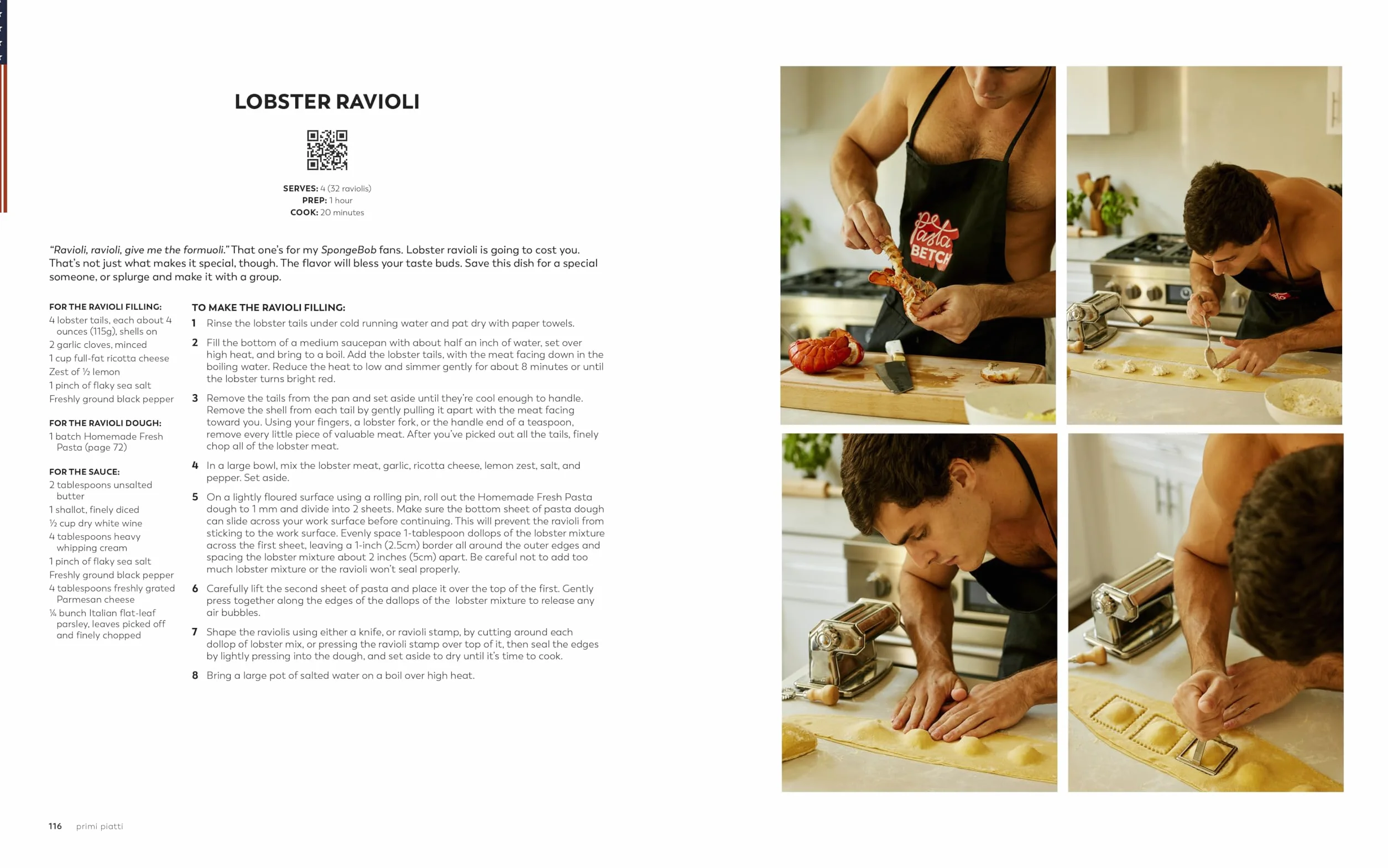 Italian/American: It's a QCP cookbook, betch!