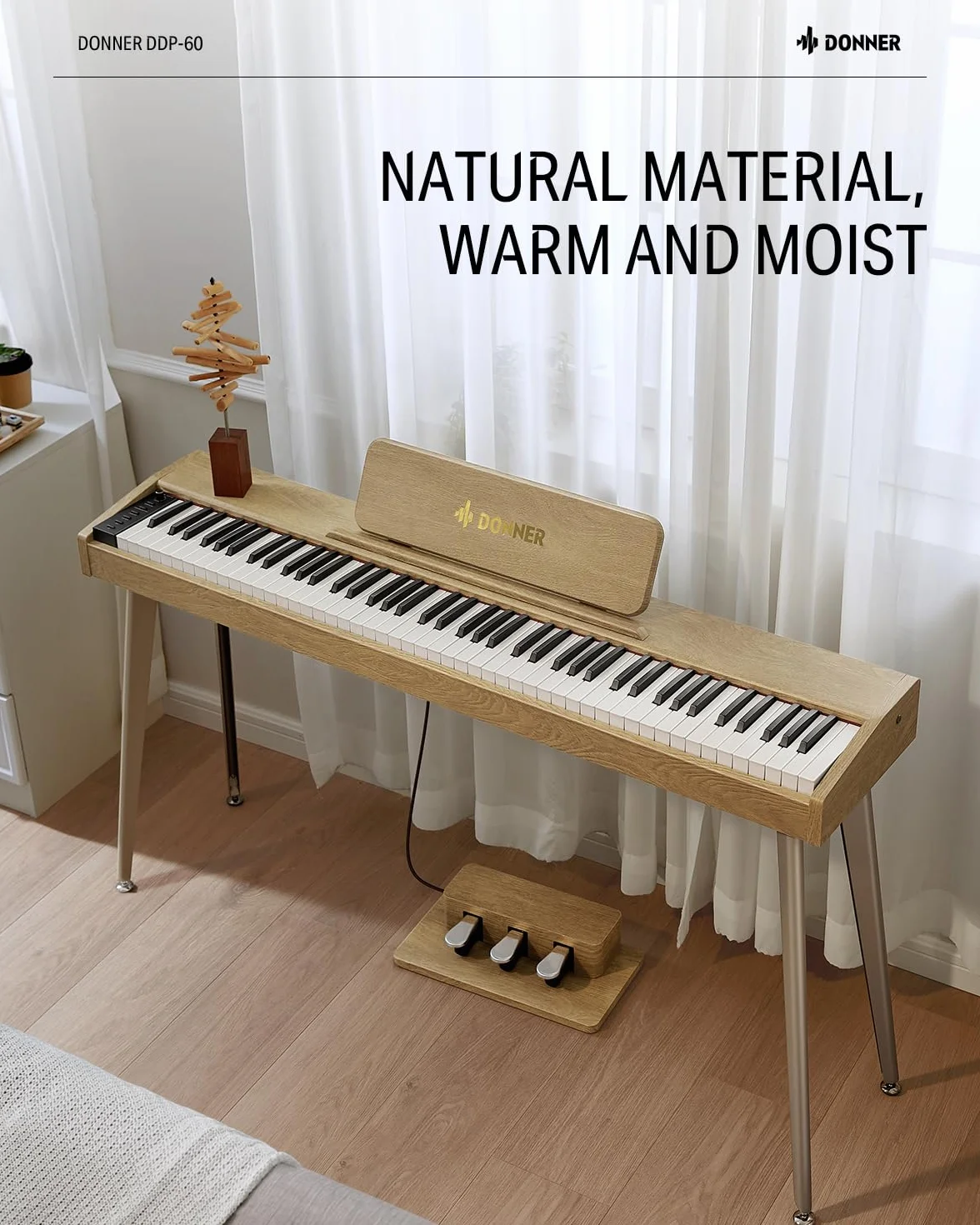 DONNER Pianino cyfrowe DDP-60