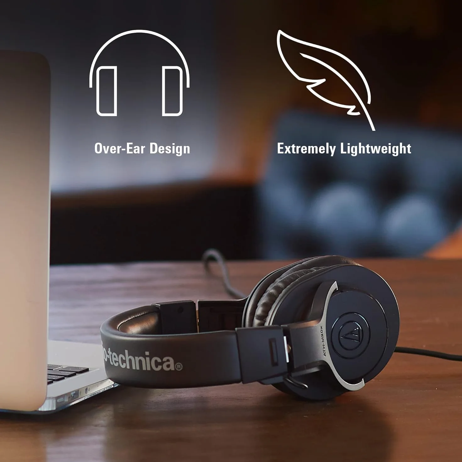 Audio-Technica M20xBT Bezprzewodowe Słuchawki Czarne