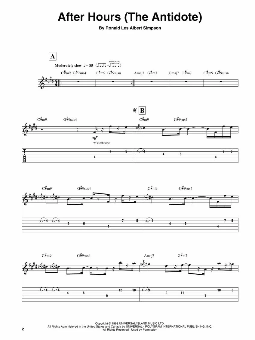 Smooth Jazz: Guitar Play-Along Volume 124 (Bk/Online Audio)