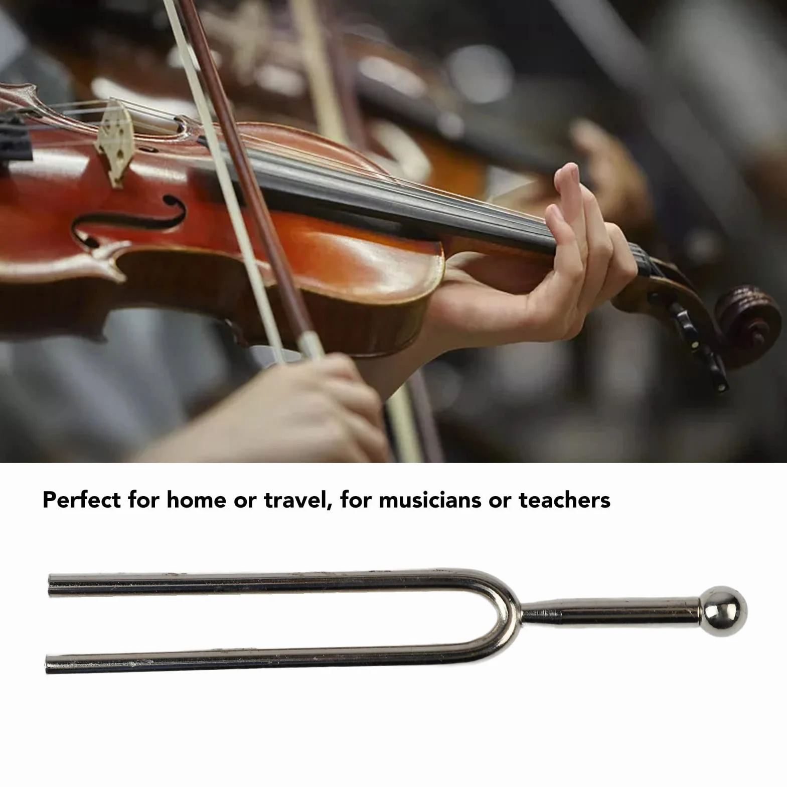 Kamerton Standard A 440 Hz - Metalowe Skrzypce Kamerton Do Gitary Instrument Muzyczny Tuner Do Gitary Skrzypce Śpiew