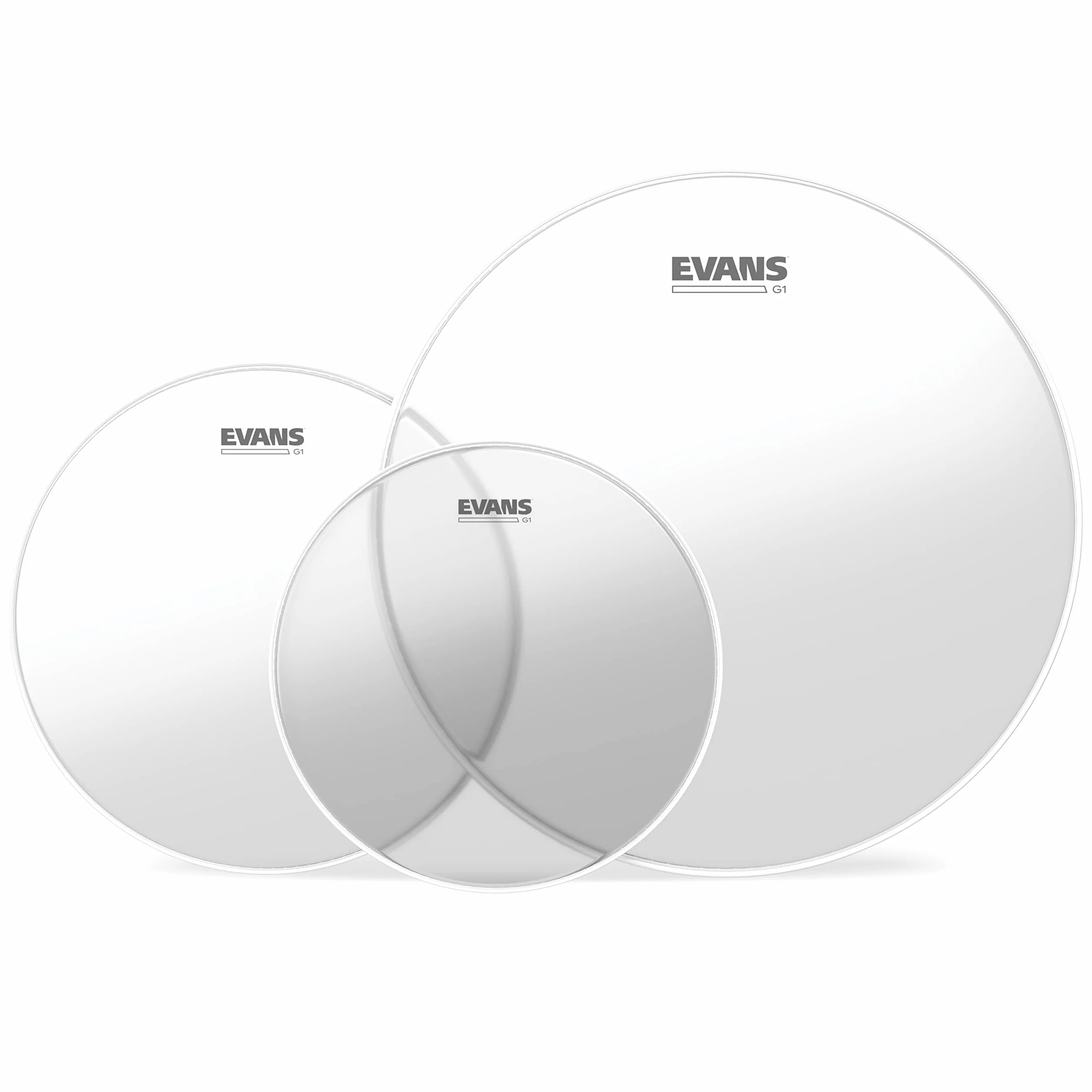Evans Drumhead Set G1 Clear Fusion ETP-G1CLR-F Zestaw talerzy perkusyjnych