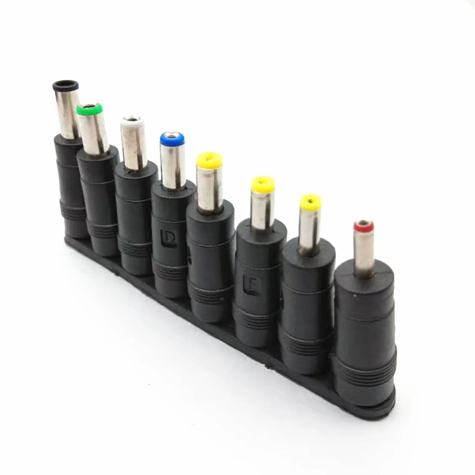 WANGCL 8 w 1 adapter do wtyczki baryłkowej, 5,5 x 2,1 mm uniwersalny wtyk DC, zestaw końcówek DC, wtyczka gniazda, akcesoria do wtyczki zasilacza ładowarki laptopa