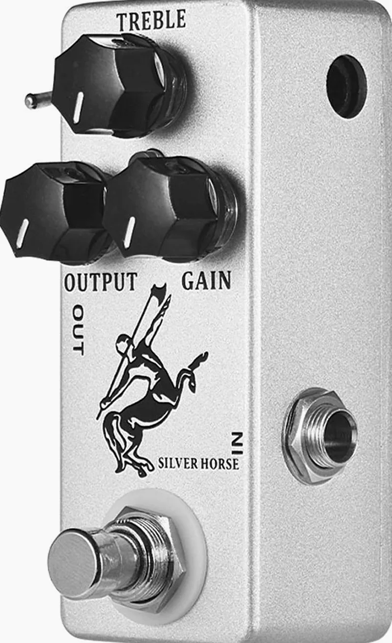 Btuty Guitar Overdrive Effect Pedal Golden Horse Full Metal Shell True Bypass